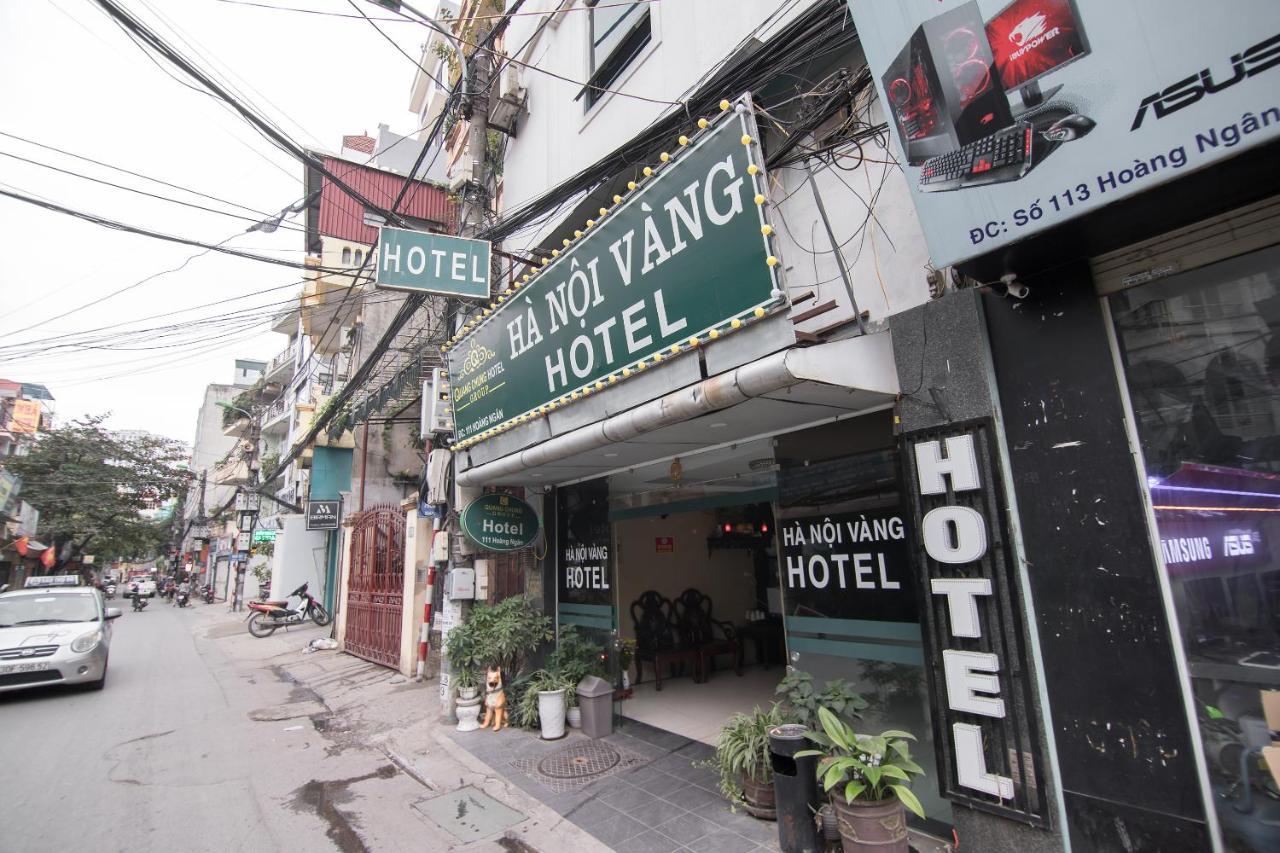 Ha Noi Vang Hotel Hoang Ngan 河内 外观 照片