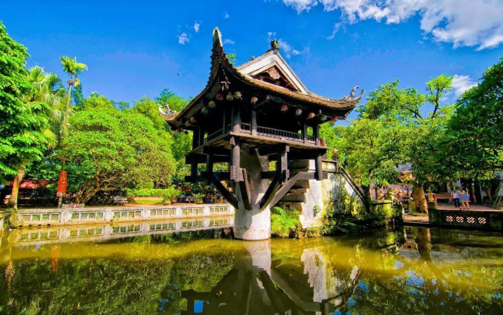 Ha Noi Vang Hotel Hoang Ngan 河内 外观 照片