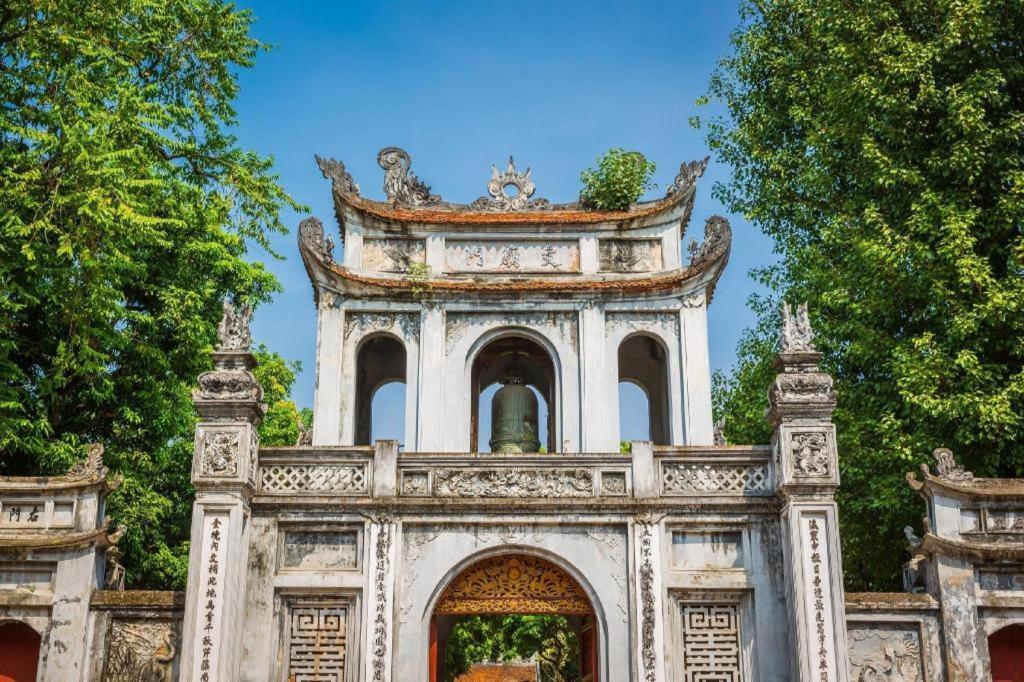 Ha Noi Vang Hotel Hoang Ngan 河内 外观 照片