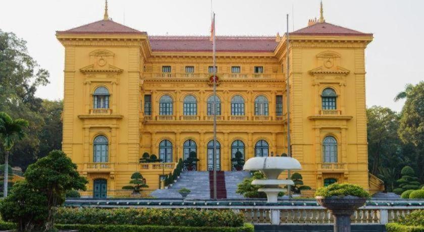 Ha Noi Vang Hotel Hoang Ngan 河内 外观 照片