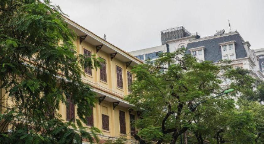 Ha Noi Vang Hotel Hoang Ngan 河内 外观 照片