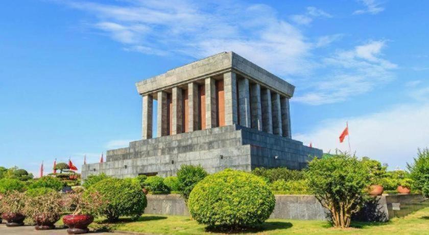 Ha Noi Vang Hotel Hoang Ngan 河内 外观 照片