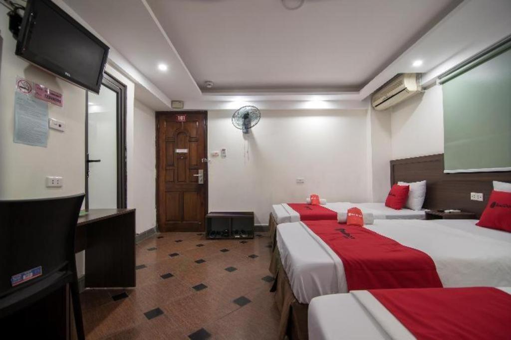 Ha Noi Vang Hotel Hoang Ngan 河内 外观 照片