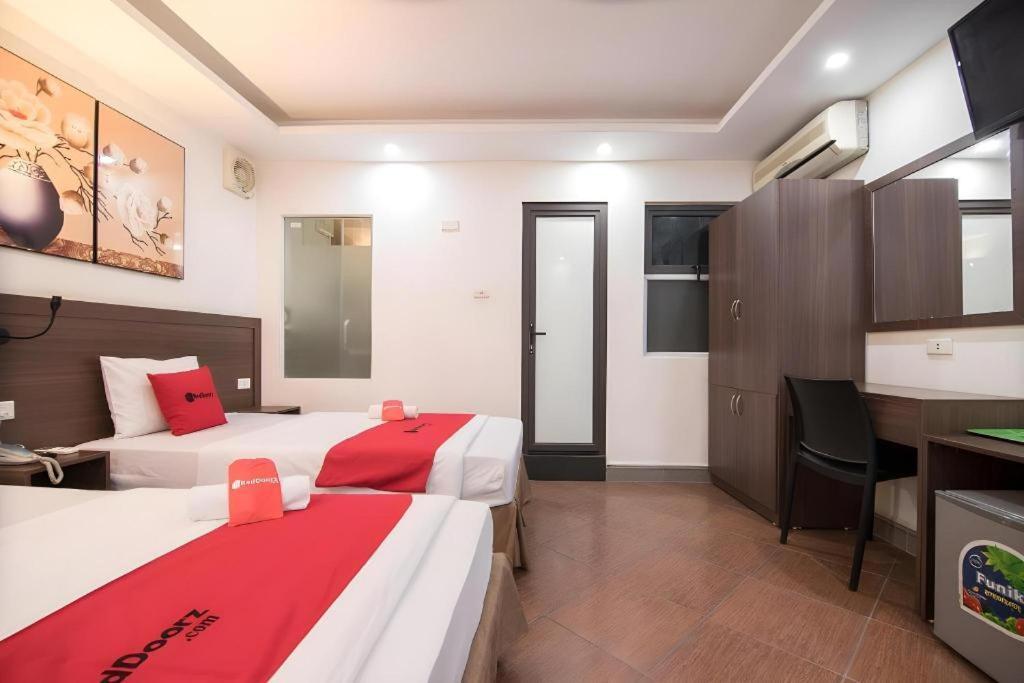 Ha Noi Vang Hotel Hoang Ngan 河内 外观 照片
