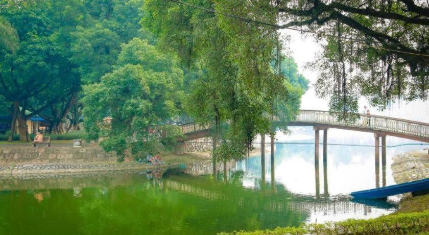 Ha Noi Vang Hotel Hoang Ngan 河内 外观 照片